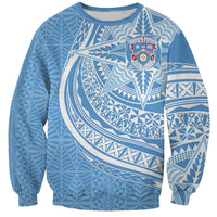 Tonga Apifo'ou Kolisi Personalized Sweatshirt Ngatu Tokelaufeletoa Motifs