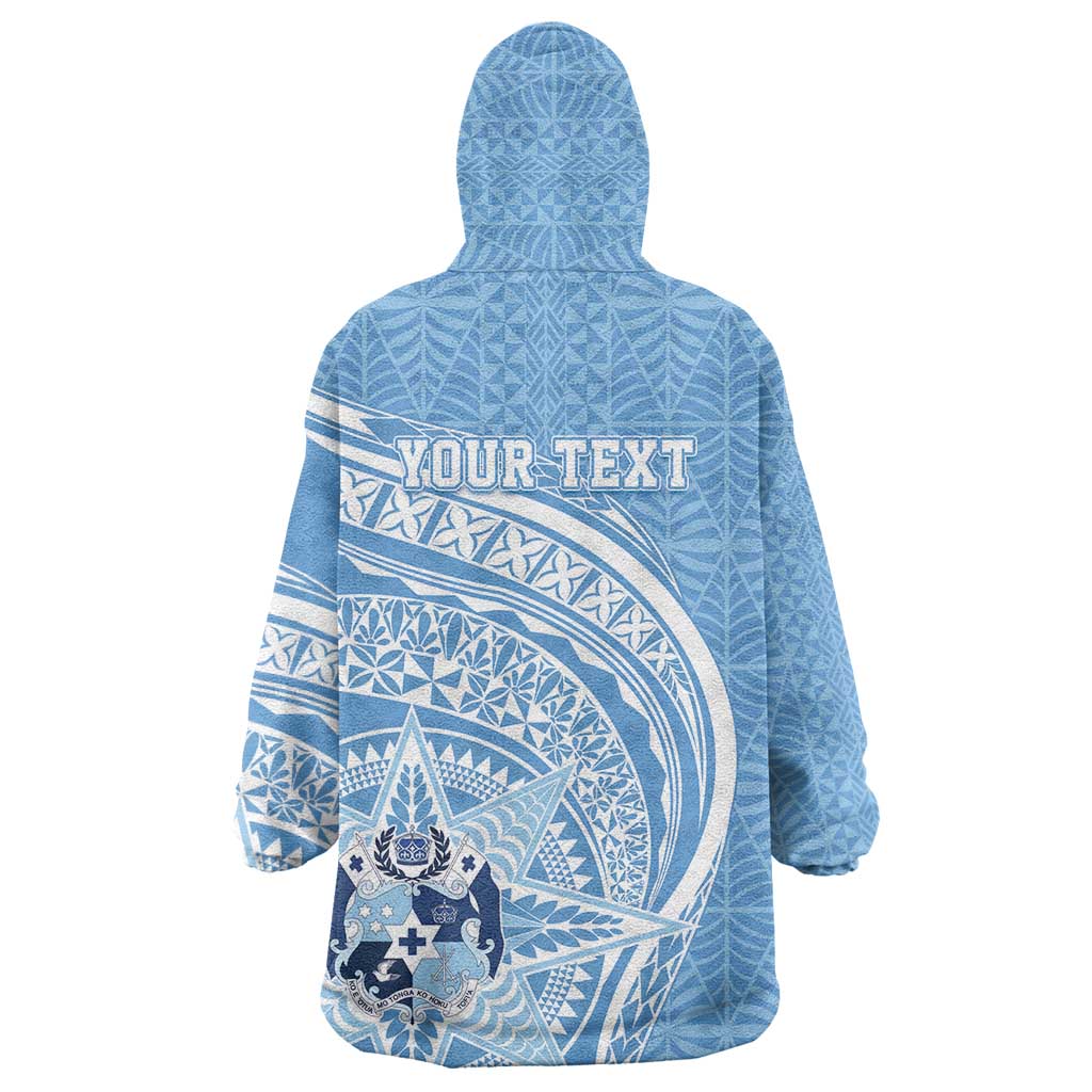 Tonga Apifo'ou Kolisi Personalized Wearable Blanket Hoodie Ngatu Tokelaufeletoa Motifs