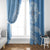 Tonga Apifo'ou Kolisi Personalized Window Curtain Ngatu Tokelaufeletoa Motifs