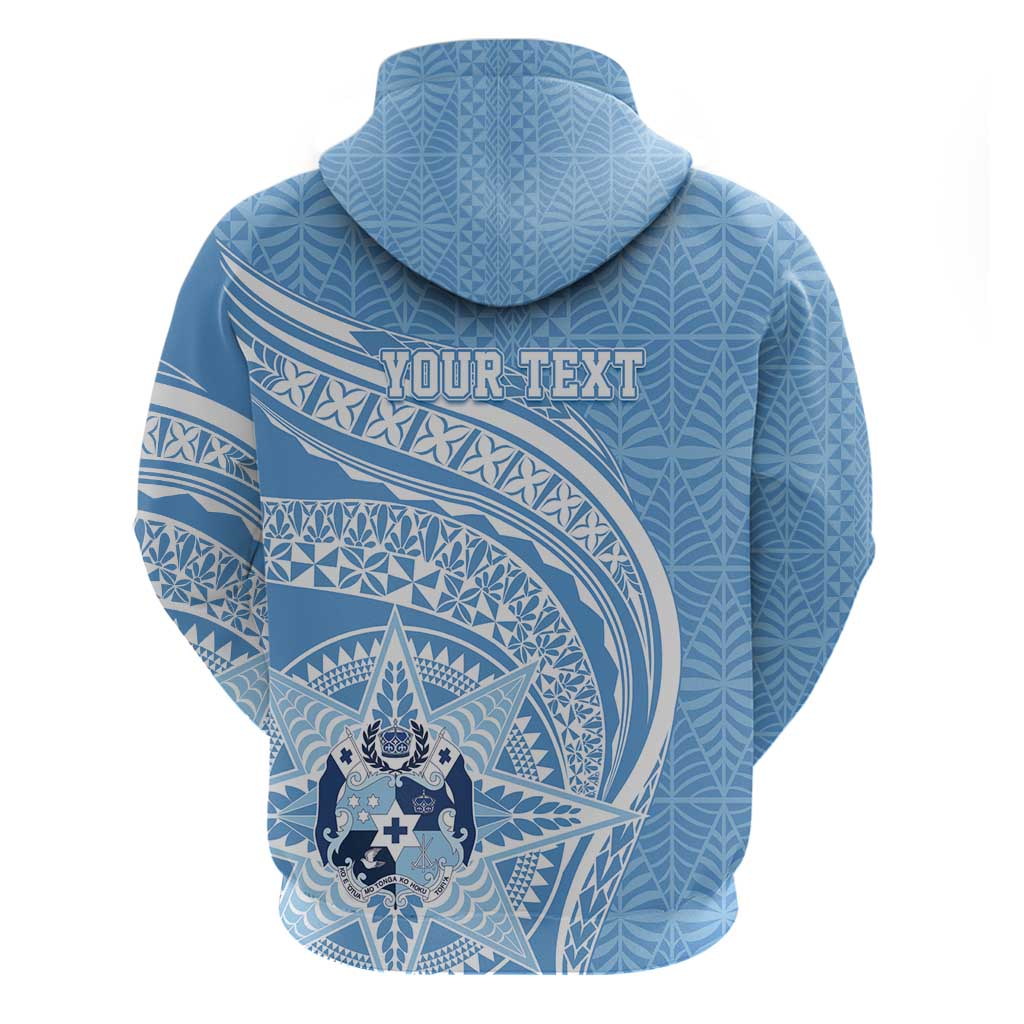Tonga Apifo'ou Kolisi Personalized Zip Hoodie Ngatu Tokelaufeletoa Motifs