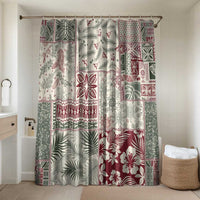 Aloha Hawaii Pastel Christmas Patchwork Bathroom Set Classic Style - Polynesian Pride