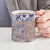Aloha Hawaii Pastel Christmas Patchwork Ceramic Mug Rustic Style - Polynesian Pride