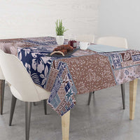 Aloha Hawaii Pastel Christmas Patchwork Tablecloth Rustic Style - Polynesian Pride