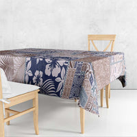 Aloha Hawaii Pastel Christmas Patchwork Tablecloth Rustic Style - Polynesian Pride