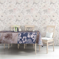 Aloha Hawaii Pastel Christmas Patchwork Tablecloth Rustic Style - Polynesian Pride