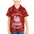 New Zealand Christmas Family Matching Mermaid Dress and Hawaiian Shirt Silver Fern Mix Kiwi Bird Ver01 LT7 Son's Shirt Red - Polynesian Pride
