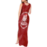 New Zealand Christmas Tank Maxi Dress Silver Fern Mix Kiwi Bird Ver01 LT7 - Polynesian Pride
