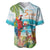 Aloha Hawaii Christmas Baseball Jersey It's 5 o'clock Somewhere