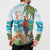 Aloha Hawaii Christmas Button Sweatshirt It's 5 o'clock Somewhere