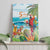 Aloha Hawaii Christmas Canvas Wall Art It's 5 o'clock Somewhere