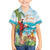 Aloha Hawaii Christmas Family Matching Puletasi and Hawaiian Shirt It's 5 o'clock Somewhere