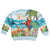 Aloha Hawaii Christmas Kid Ugly Christmas Sweater It's 5 o'clock Somewhere