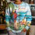 Aloha Hawaii Christmas Kid Ugly Christmas Sweater It's 5 o'clock Somewhere