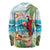 Aloha Hawaii Christmas Long Sleeve Shirt It's 5 o'clock Somewhere