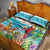 Aloha Hawaii Christmas Quilt Bed Set It's 5 o'clock Somewhere