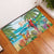 Aloha Hawaii Christmas Rubber Doormat It's 5 o'clock Somewhere