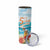 Aloha Hawaii Christmas Skinny Tumbler It's 5 o'clock Somewhere