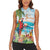 Aloha Hawaii Christmas Women Sleeveless Polo Shirt It's 5 o'clock Somewhere