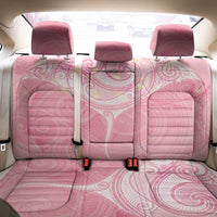 Breast Cancer Awareness Maori Aotearoa Back Car Seat Cover Manta Ray - Pink Glaze - Polynesian Pride
