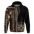 Samoa Siapo Motif Hoodie Classic Style - Black Ver02 LT7 - Polynesian Pride