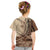 Samoa Siapo Mamanu Kid T Shirt Plumeria Mocha Motifs