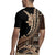 Samoa Siapo Mamanu Rugby Jersey Plumeria Black Motifs