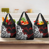 Valentine New Zealand Grocery Bag Aotearoa Couple Maori Aroha Ki a Koe