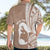 Mother's Day Hawaiian Shirt Polynesia Vintage Hibiscus - Brown