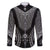 2025 Rugby Championship New Zealand Custom Family Matching Long Sleeve Bodycon Dress and Hawaiian Shirt Poutama Motifs - Polynesian Pride