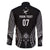 2025 Rugby Championship New Zealand Custom Family Matching Short Sleeve Bodycon Dress and Hawaiian Shirt Poutama Motifs - Polynesian Pride