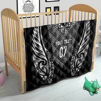 2025 Rugby Championship New Zealand Custom Quilt Poutama Motifs - Polynesian Pride