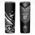 2025 Rugby Championship New Zealand Custom Skinny Tumbler Poutama Motifs - Polynesian Pride