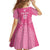 2025 Rugby Championship New Zealand Custom Family Matching Tank Maxi Dress and Hawaiian Shirt Poutama Motifs - Pink Out - Polynesian Pride
