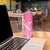 2025 Rugby Championship New Zealand Custom Skinny Tumbler Poutama Motifs - Pink Out - Polynesian Pride