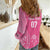 2025 Rugby Championship New Zealand Custom Women Casual Shirt Poutama Motifs - Pink Out - Polynesian Pride
