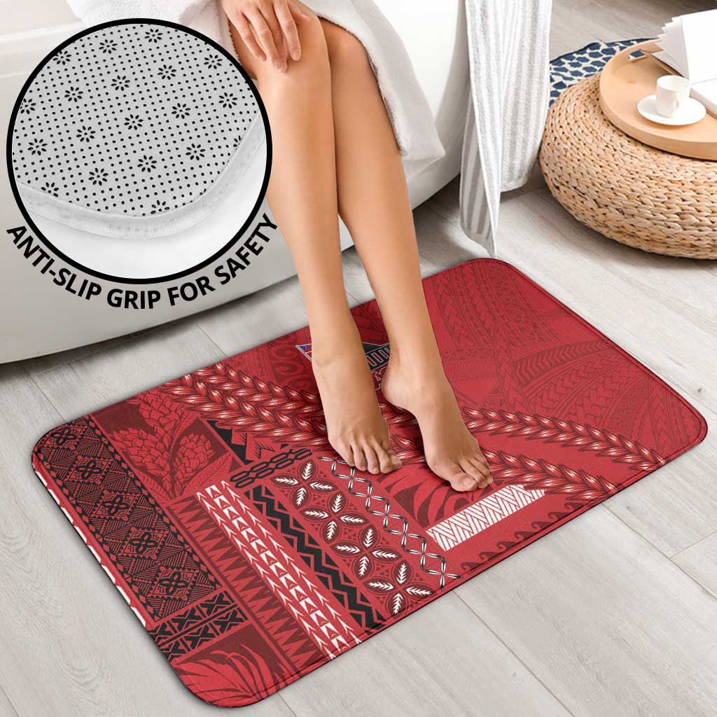 Samoa FAST Siapo Bathroom Set Tatau-Ulafala Vines - Polynesian Pride