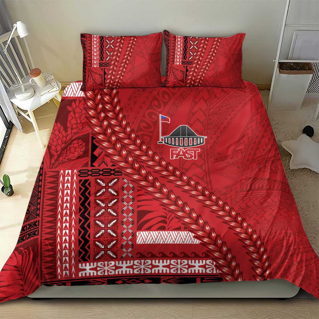 Samoa FAST Siapo Bedding Set Tatau-Ulafala Vines - Polynesian Pride