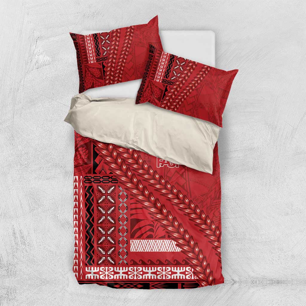 Samoa FAST Siapo Bedding Set Tatau-Ulafala Vines - Polynesian Pride
