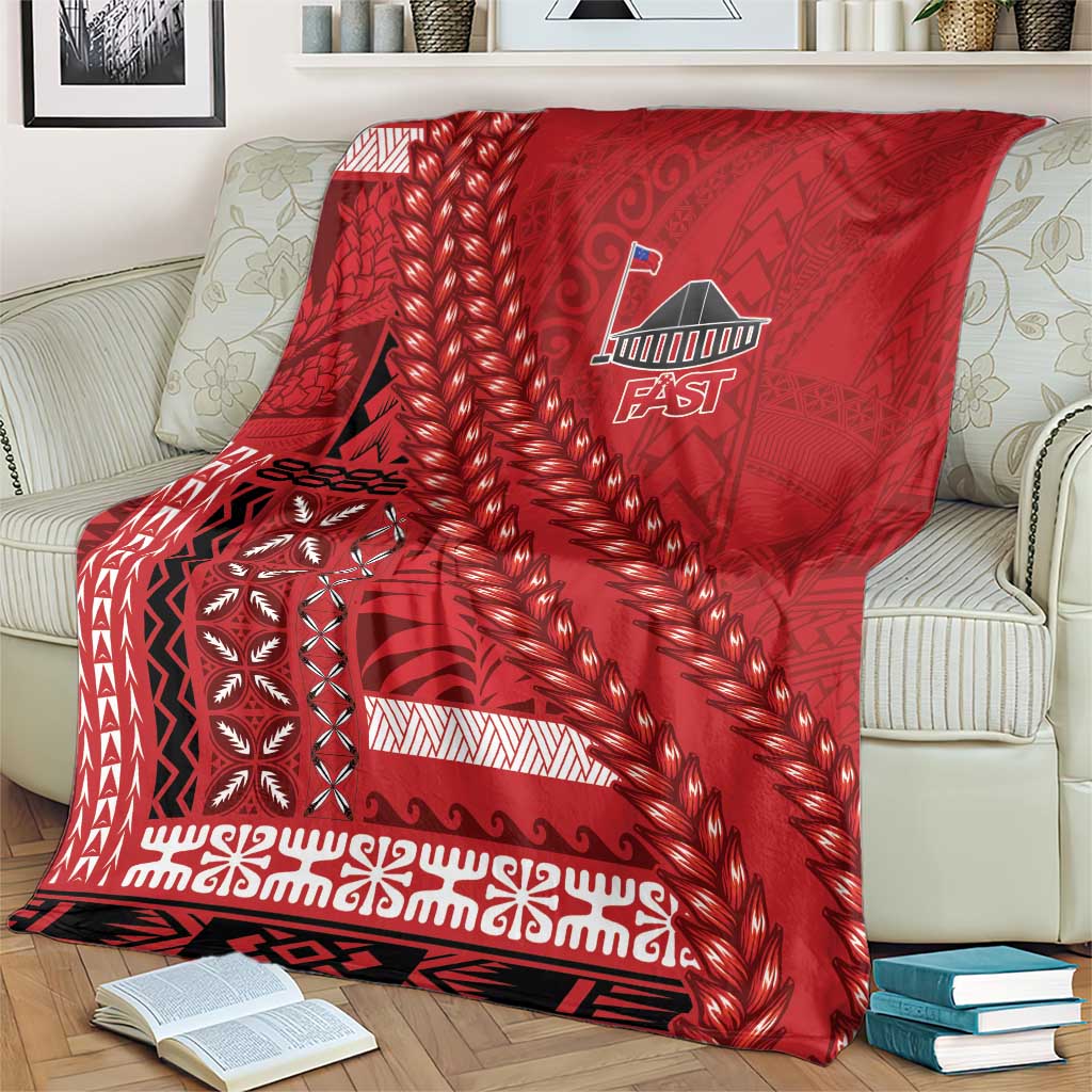 Samoa FAST Siapo Blanket Tatau-Ulafala Vines - Polynesian Pride