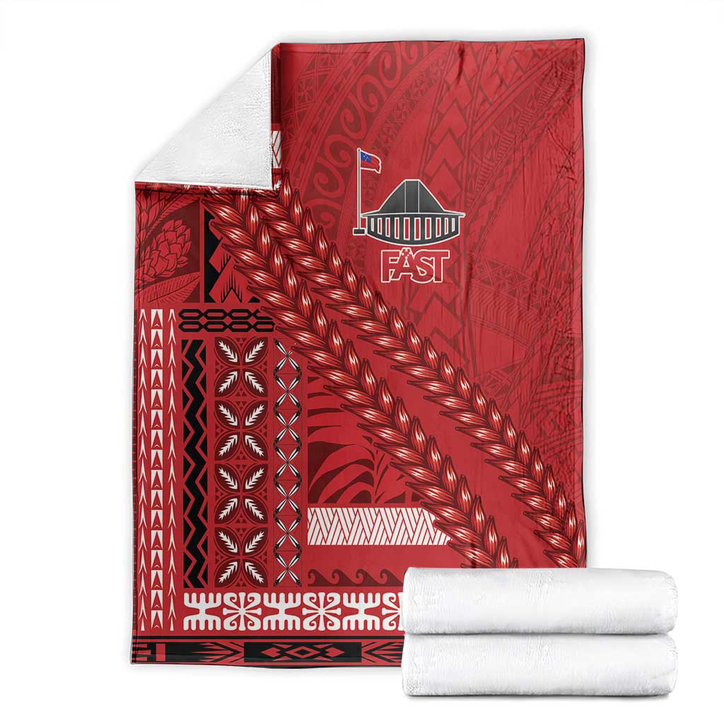 Samoa FAST Siapo Blanket Tatau-Ulafala Vines - Polynesian Pride