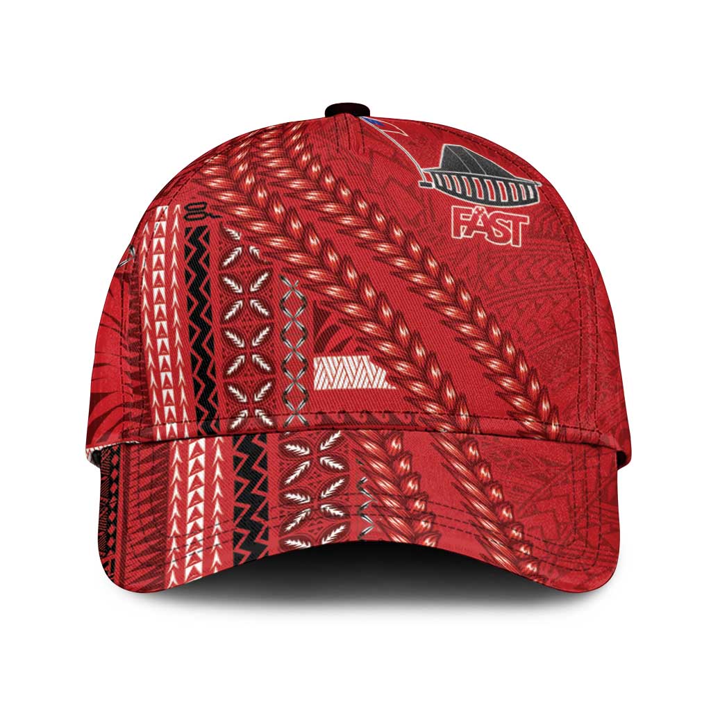 Samoa FAST Siapo Classic Cap Tatau-Ulafala Vines - Polynesian Pride