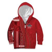 Samoa FAST Siapo Kid Hoodie Tatau-Ulafala Vines - Polynesian Pride