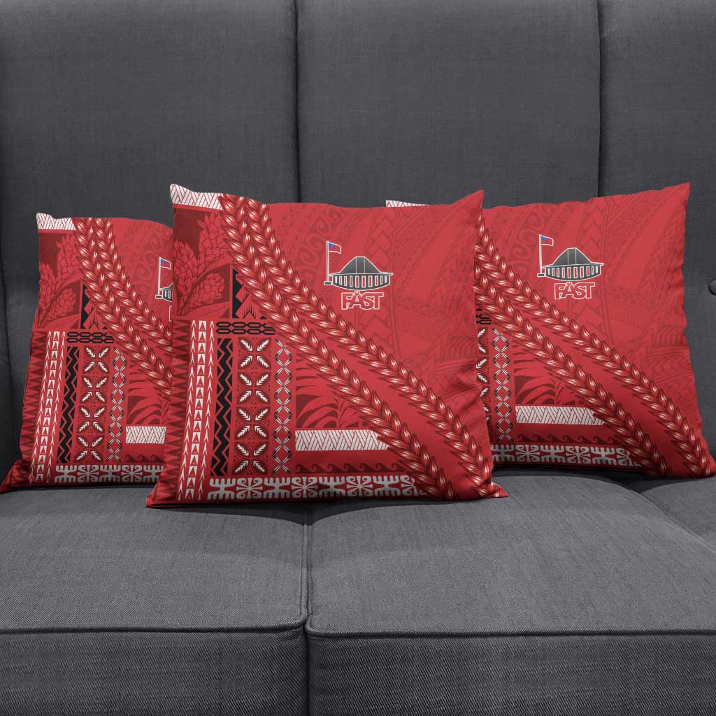 Samoa FAST Siapo Pillow Cover Tatau-Ulafala Vines - Polynesian Pride