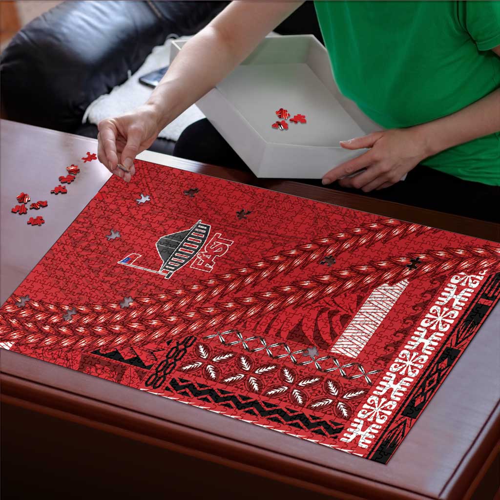 Samoa FAST Siapo Puzzle Tatau-Ulafala Vines - Polynesian Pride