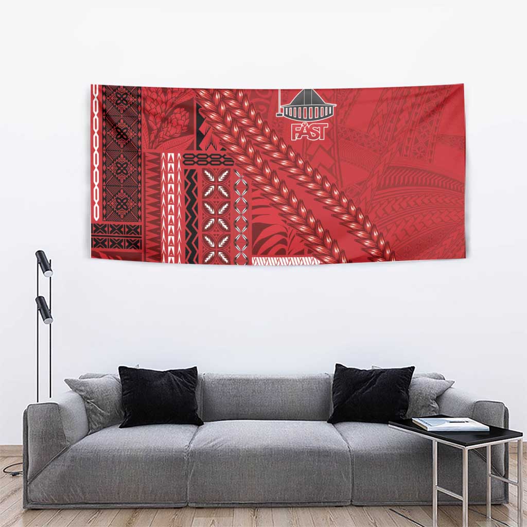 Samoa FAST Siapo Tapestry Tatau-Ulafala Vines - Polynesian Pride