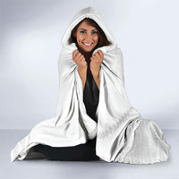 Tonga White Sunday Fakame Hooded Blanket Tokelaufeletoa Kupesi