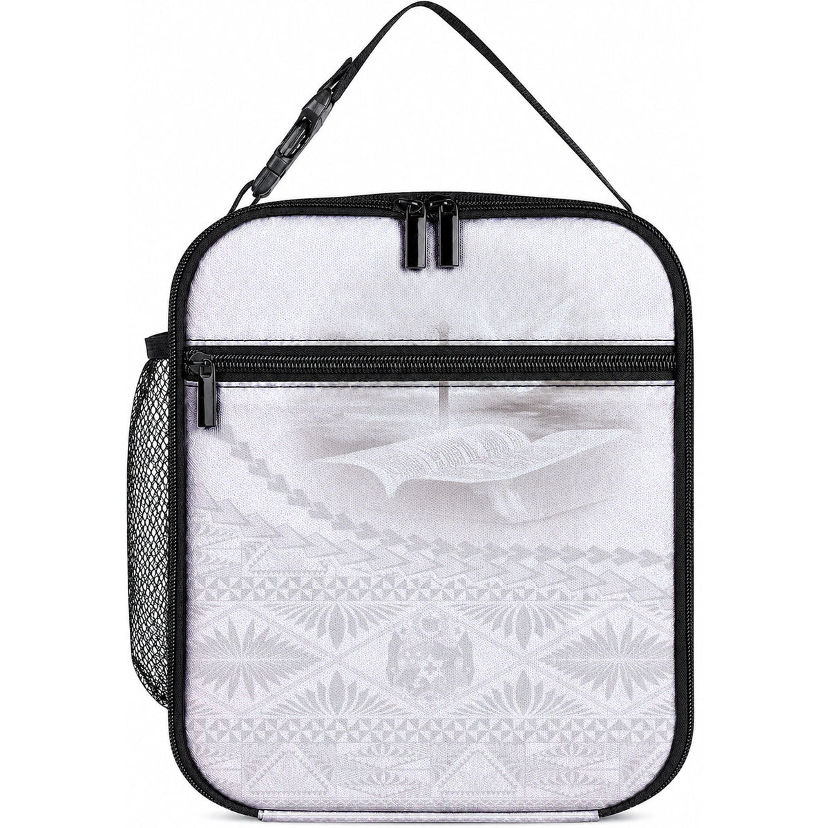 Tonga White Sunday Fakame Lunch Bag Tokelaufeletoa Kupesi