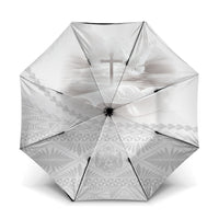 Tonga White Sunday Fakame Umbrella Tokelaufeletoa Kupesi