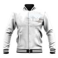 Niue White Sunday Tapu Fanau Baseball Jacket Fiti Pua Mix Hiapo Tapa