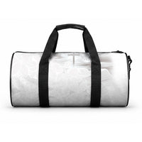 Niue White Sunday Tapu Fanau Duffle Bag Fiti Pua Mix Hiapo Tapa